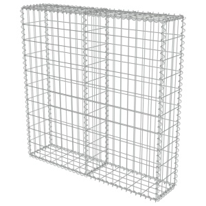 Perete gabion cu capace, oțel galvanizat, 100 x 20 x 100 cm - Img 2