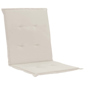 Perne de scaun de grădină, 2 buc., crem, 100 x 50 x 3 cm - Img 3