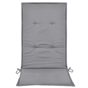 Perne scaun de grădină, 4 buc, gri, 120 x 50 x 3 cm - Img 5