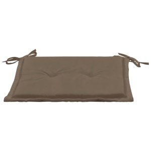 Perne scaun de grădină, 4 buc., gri taupe, 40 x 40 x 3 cm - Img 5