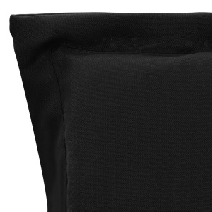 Perne scaun de grădină, 4 buc., negru, 120 x 50 x 3 cm - Img 6