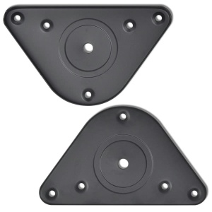 Picioare de masă cu inălțime reglabilă, 4 buc, 710 mm, negru - Img 4