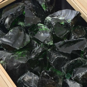 Pietre gabion sticlă 60-120 mm 25 kg, Verde - Img 4