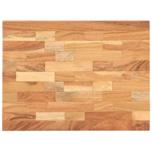 Placă de tocat, 40x30x4 cm, lemn masiv de acacia - Img 4