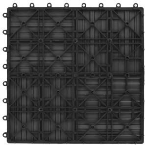 Plăci de pardoseală, 22 buc., gri, 30 x 30 cm, WPC, 2 mp - Img 5