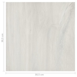Plăci de pardoseală autoadezive, 55 buc., crem, 5,11 m² PVC - Img 10