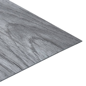Plăci de pardoseală autoadezive, gri deschis, 5,11 m² PVC - Img 4