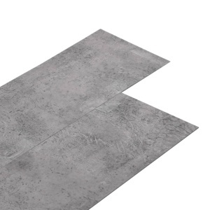 Plăci pardoseală autoadezive, maro ciment, 4,46 m², PVC, 3 mm - Img 2
