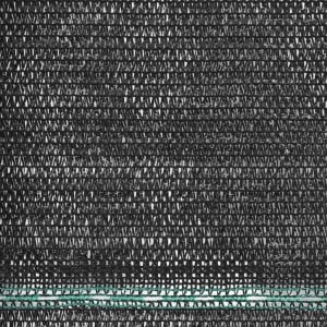 Plasă teren de tenis, negru, 1 x 25 m, HDPE - Img 3