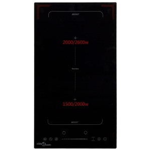 Plită cu inducție cu 2 arzătoare, control tactil, sticlă, 3500 W - Img 3