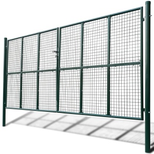 Poartă grădină cu plasă 415 x 225 cm / 400 x 175 cm - Img 2
