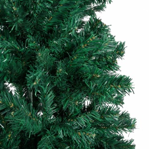 Pom de Crăciun artificial cu ramuri groase, verde, 150 cm, PVC - Img 4