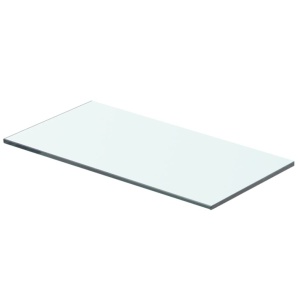 Raft din sticlă transparentă, 40 x 15 cm