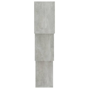 Rafturi de perete, cub, gri, 84,5 x 15 x 27 cm, PAL - Img 6