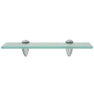 Rafturi suspendate, 2 buc., 30 x 10 cm, sticlă, 8 mm - Img 3
