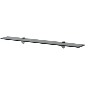 Rafturi suspendate, 2 buc., 80 x 20 cm, sticlă, 8 mm - Img 2