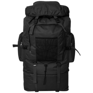 Rucsac in stil militar XXL 100 L, Negru - Img 3