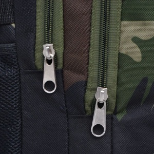 Rucsac pentru școală 40 L, negru și camuflaj - Img 2