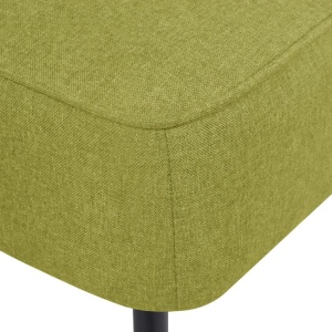 Scaun cocktail, verde, material textil - Img 6
