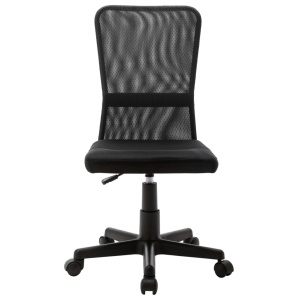 Scaun de birou, negru, 44x52x100 cm, plasă textil - Img 2