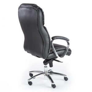 Scaun directorial piele HM Foster negru - Img 3