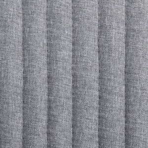 Scaune de bucătărie, 6 buc., gri deschis, material textil - Img 2
