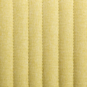 Scaune de bucătărie, 6 buc., verde, material textil - Img 2