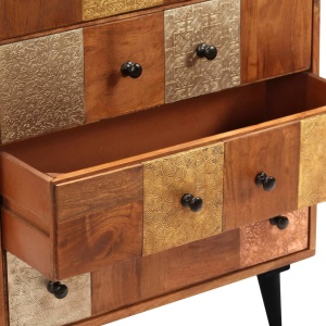 Scrin, 60 x 30 x 75 cm, lemn masiv de acacia - Img 8