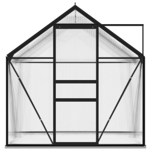Seră, antracit, 2,47 m² aluminiu - Img 4
