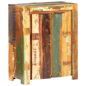 Servantă, 59 x 33 x 75 cm, lemn masiv reciclat - Img 9