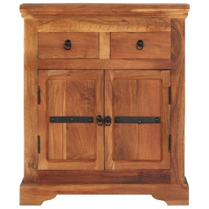 Servantă, 63 x 30 x 75 cm, lemn masiv de acacia - Img 5