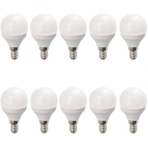 Set 10 Becuri LED Drimus 6W E14 Lumina Calda DL 3064