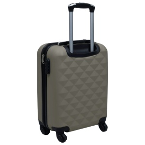 Set de valize cu carcasă rigidă, 2 piese, antracit, ABS - Img 12