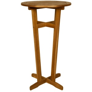 Set mobilier de bar, 3 piese, lemn masiv de salcâm - Img 3