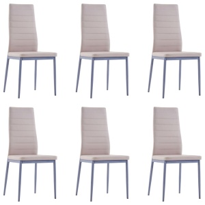 Set mobilier de bucătărie, 7 piese, cappuccino - Img 5