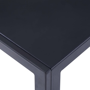 Set mobilier de bucătărie, 7 piese, roșu vin - Img 8
