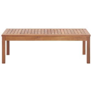 Set mobilier de grădină cu perne, 4 piese, lemn masiv de acacia - Img 4