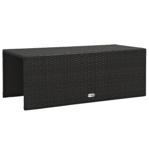 Set mobilier de grădină cu perne, 6 piese, maro, poliratan - Img 12