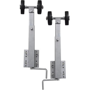 Set suport remorcă pentru barcă, cu roți, 2 buc, 59 - 84 cm - Img 3