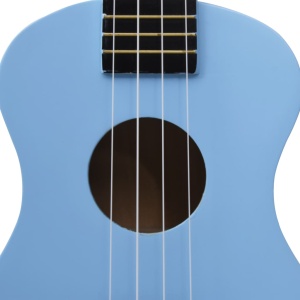 Set ukulele Soprano pentru copii, cu husă, bleu, 23" - Img 11