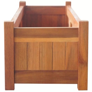 Strat inălțat de grădină, 100x30x25 cm, lemn de acacia - Img 4