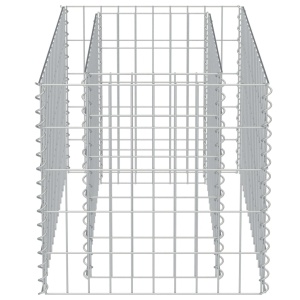 Strat inălțat gabion, 90 x 50 x 50 cm, oțel galvanizat - Img 5