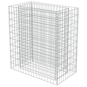 Strat inălțat gabion, 90x50x100 cm, oțel galvanizat - Img 2