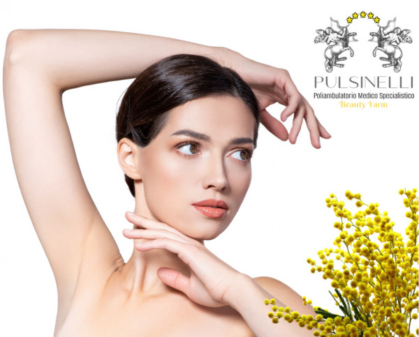 EPILAZIONE MEDICA LASER ALESSANDRITE : VISO + ASCELLE