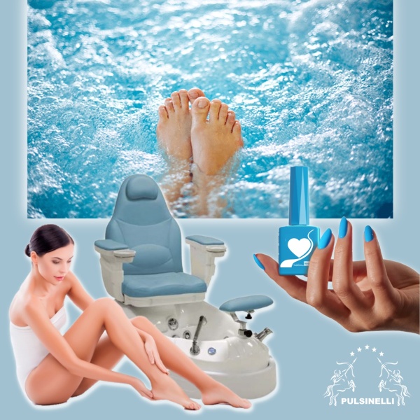PEDICURE COMPLETA CON SEMIPERMANENTE