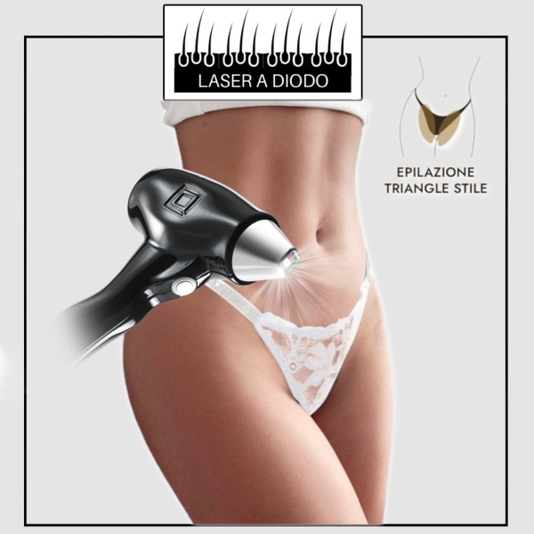 EPILAZIONE LASER A DIODO INGUINE TRIANGLE STYLE