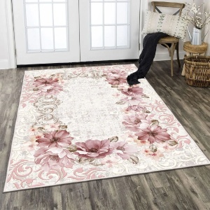 Conceptum Hypnose covoras de intrare, catifea/bumbac, 80x150 cm, antiderapant, multicolor - Verificat A · Re-Bloom