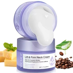 Crema fermitate gat si decolteu Lift&Firm, 50ml, lifting instant, anti-riduri, anti-barbie dubla, hidratare profunda - Verificat A · Re-Bloom - Img 2