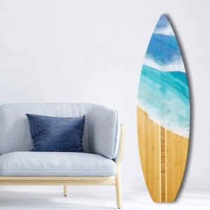 Decor de perete MDF 40x140 cm, imprimare UV, 8mm grosime, 2.5 kg, carlig preinstalat, multicolor - Verificat A · Re-Bloom - Img 2