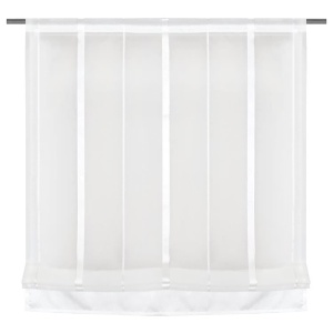 Elis jaluzea translucida 140x140 cm, 100% poliester, suspensie velcro, alba - Verificat A · Re-Bloom
